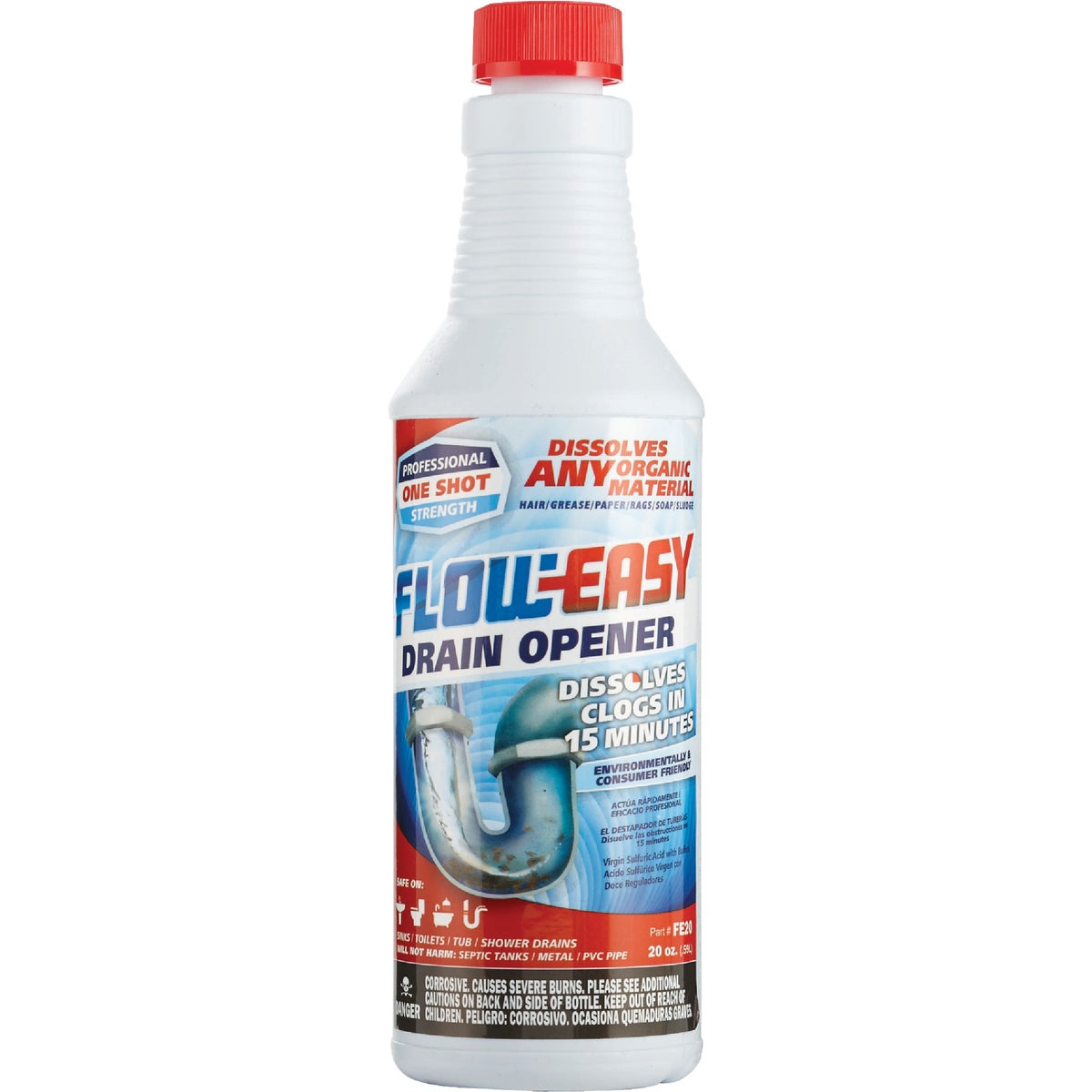 Flow-Easy 20 Oz. Liquid Drain Opener