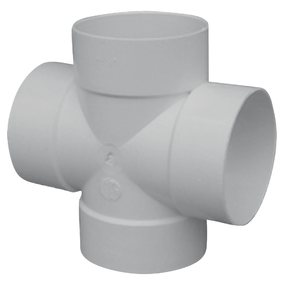 IPEX Canplas SDR35 Sewer and Drain 4 In. Solvent Weld PVC Cross 