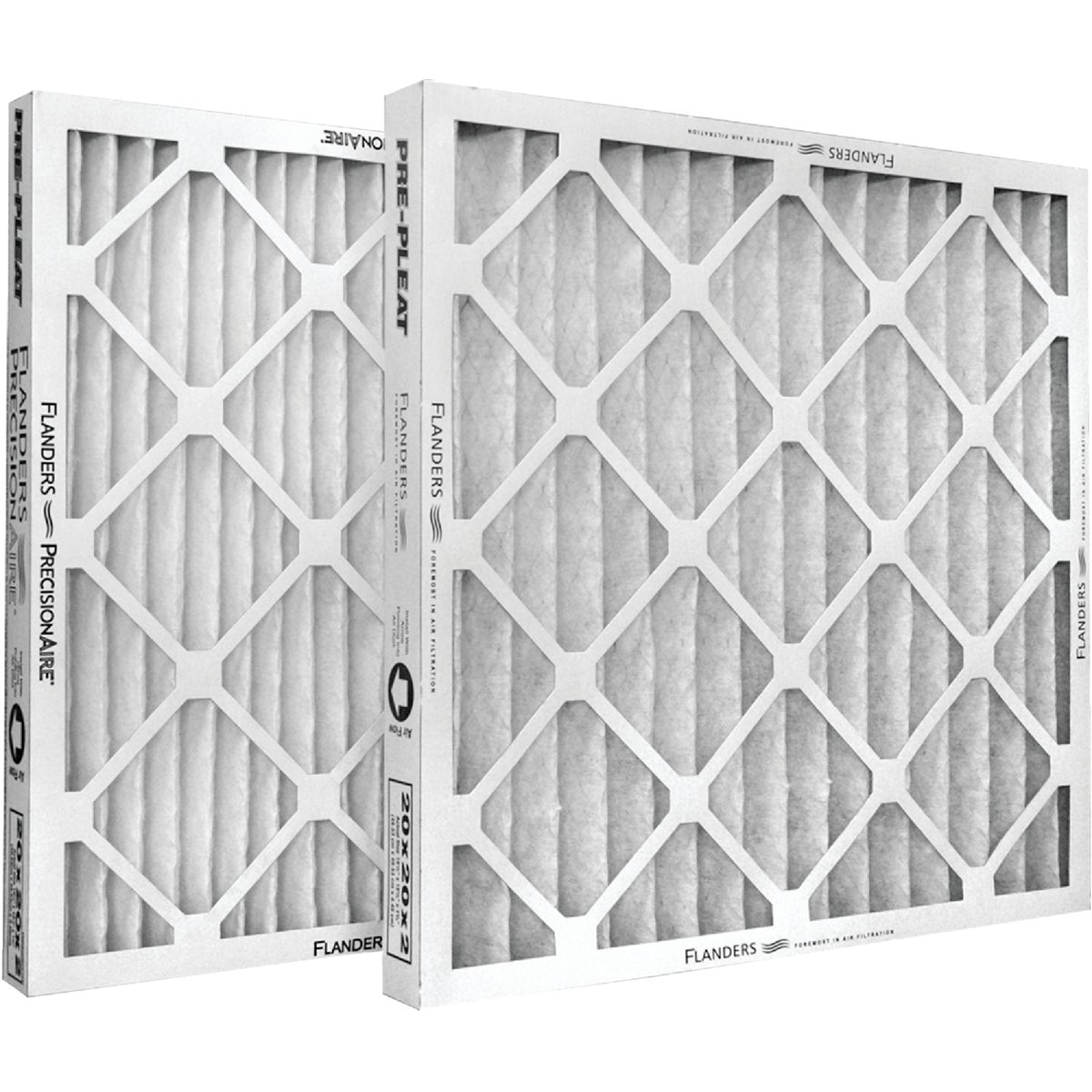 BestAir 24 x 24 x 2, Air Cleaning Furnace Filter, MERV 8, Removes Allergens & Contaminants, For 2" HVAC Pleated Filter