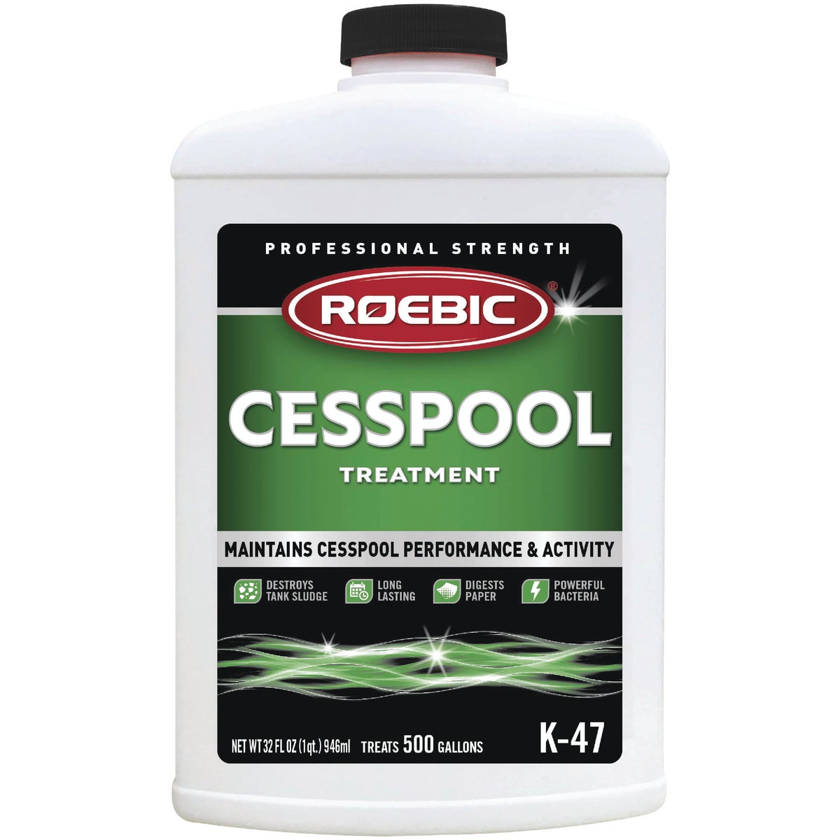 Roebic K-47 1 Qt. Cesspool and Septic Tank Treatment