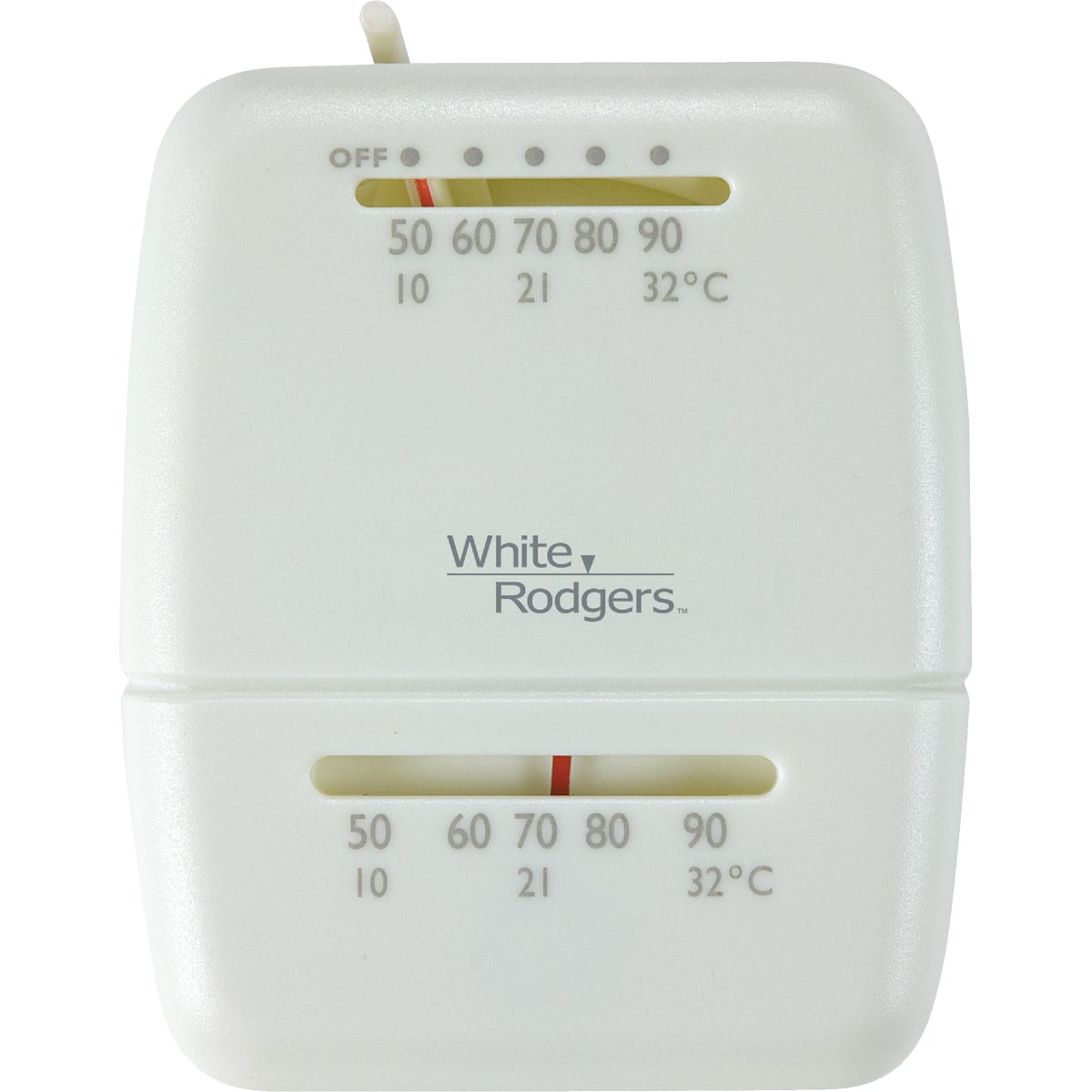 White Rodgers 24V Off-White Mechanical Thermostat