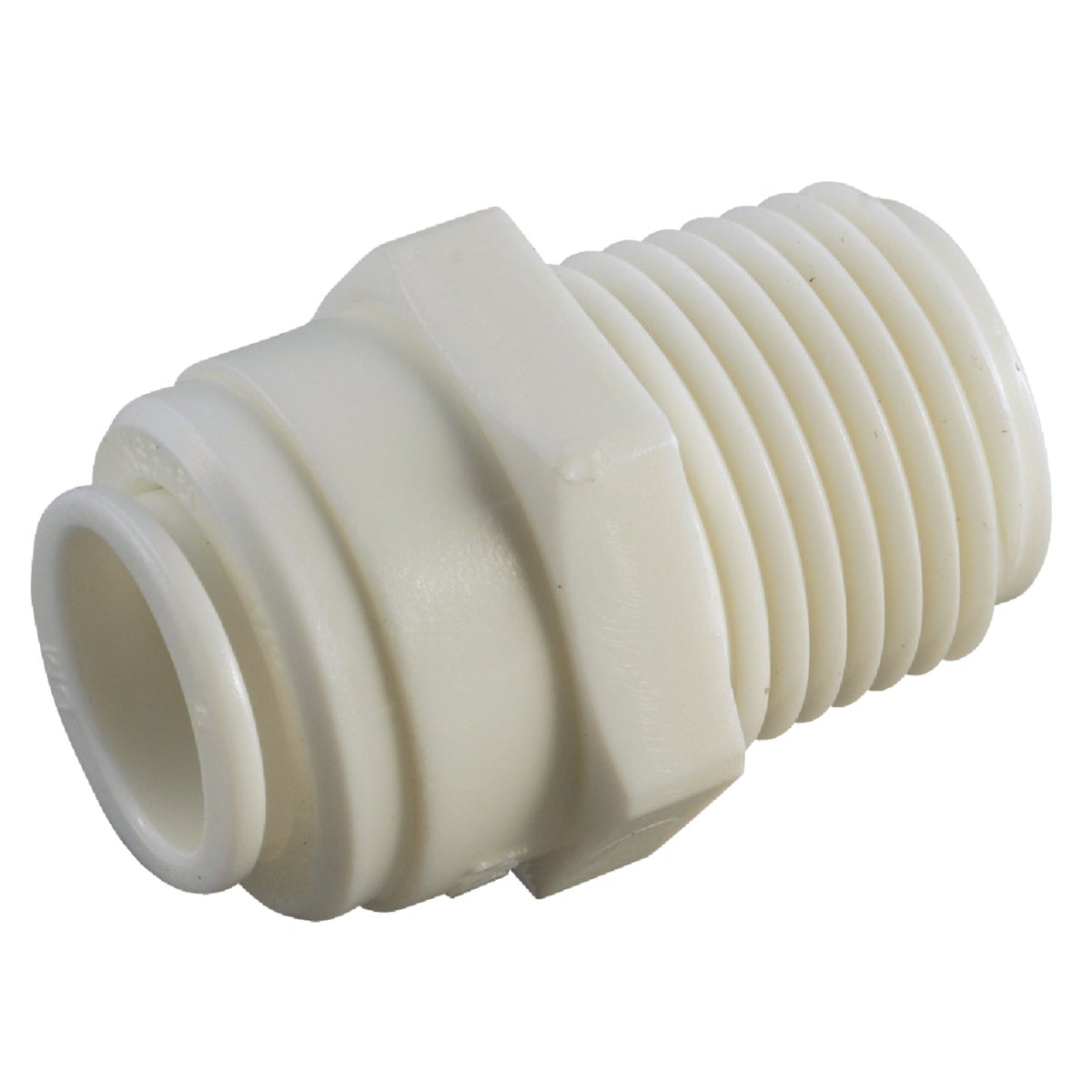 Anderson Metals 5/8 In. x 1/2 In. MPT Push-In Plastic Connector