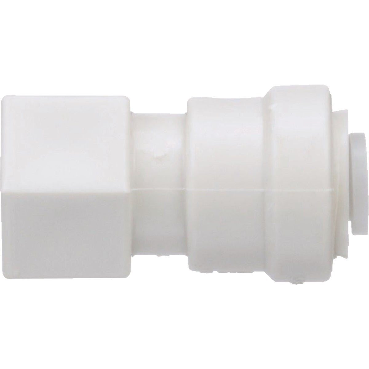 Watts Aqualock 1/4 In. OD x 1/4 In. FNPT Push-to-Connect Plastic Adapter