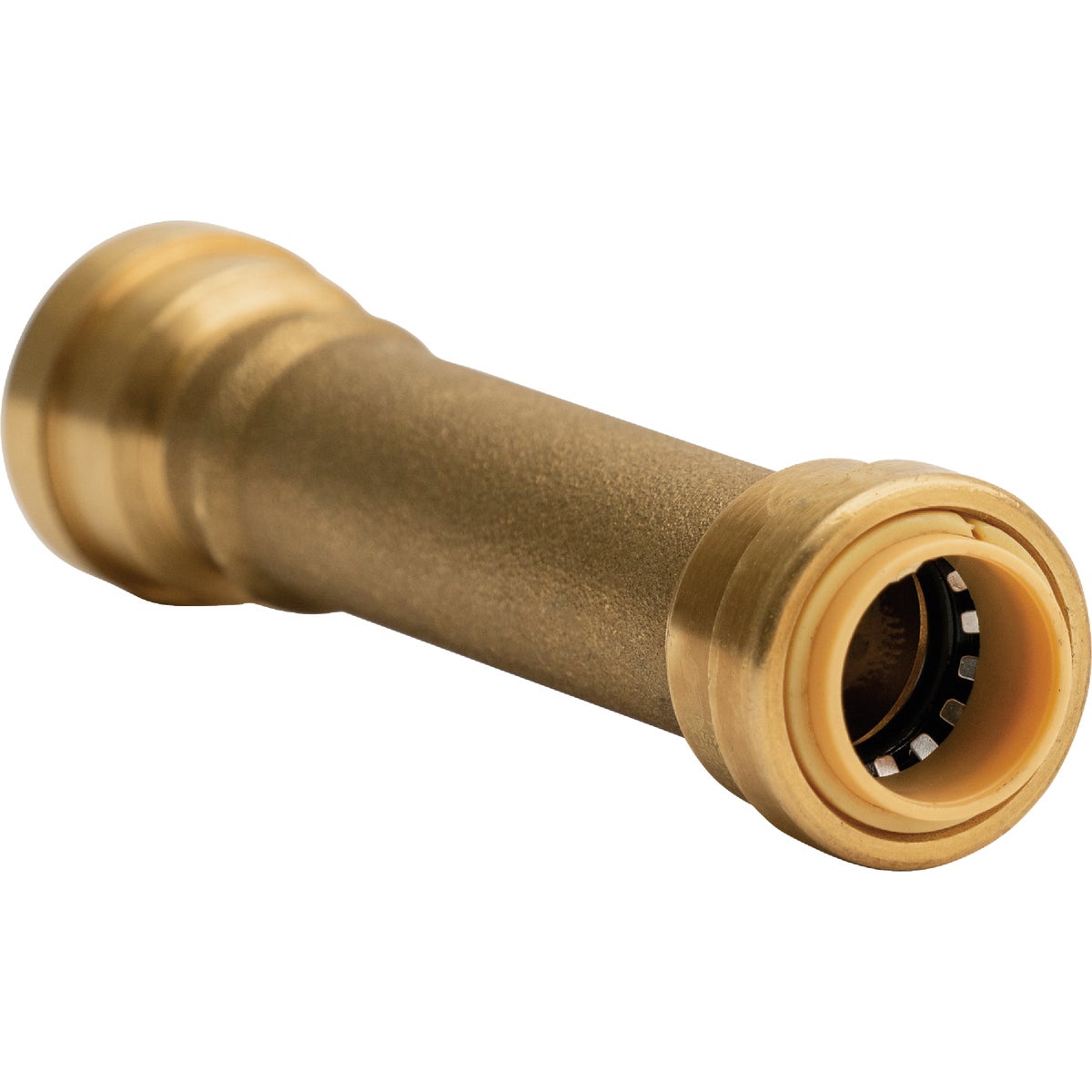 QuickFitting 1/2 In. Push-to-Connect Brass Slip Repair Coupling