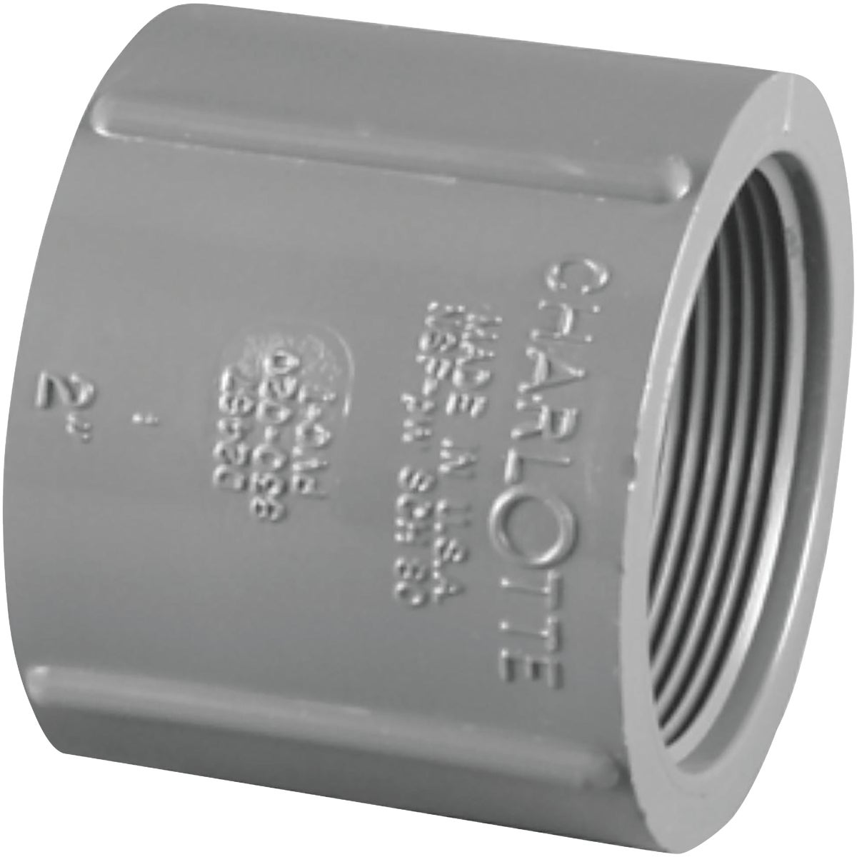 Charlotte Pipe 1 In. FIP x FIP PVC Coupling