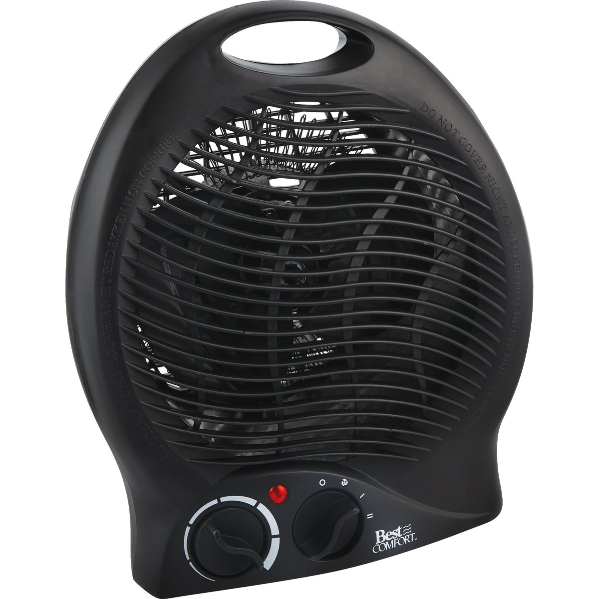 Best Comfort 1500-Watt 120-Volt Electric Space Heater, Black