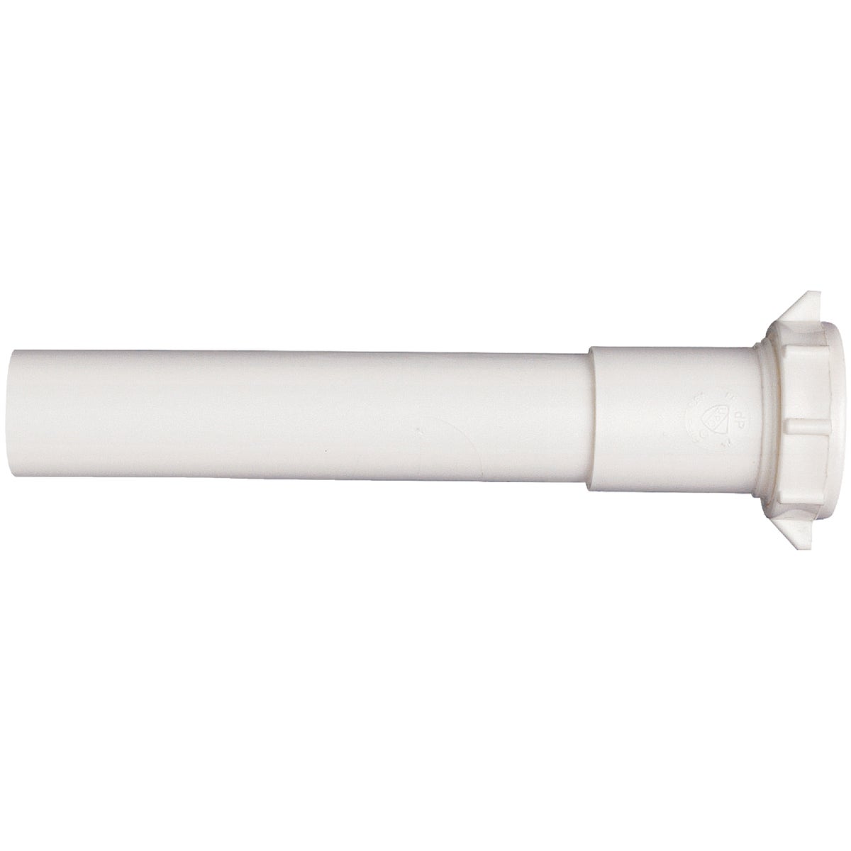 Do it 1-1/2 In. x 12 In. White Plastic Extension Tube