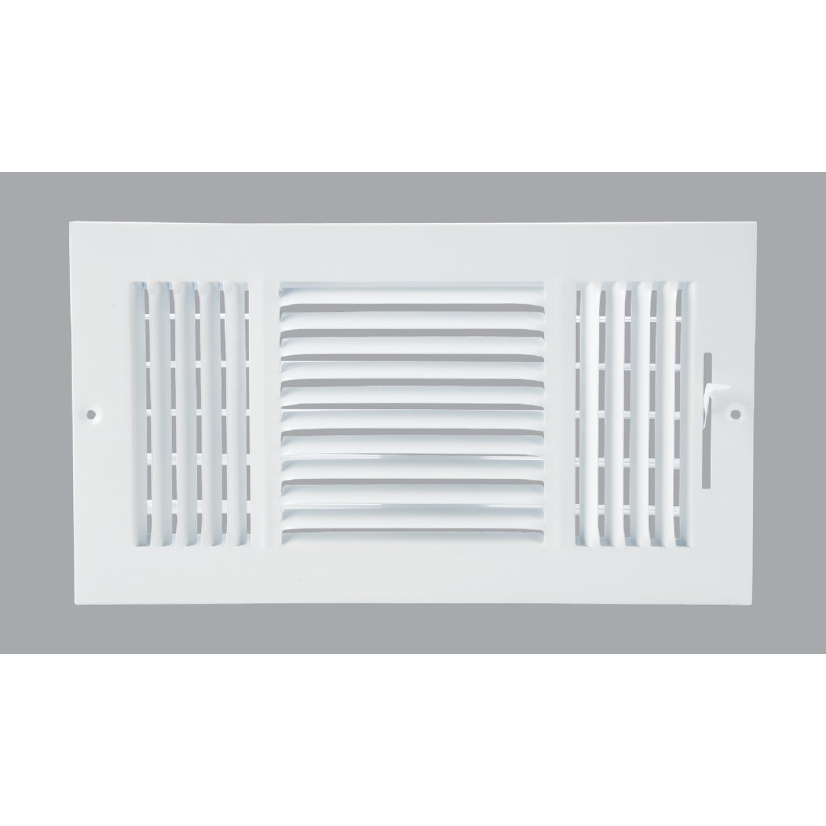 Home Impressions 15.75 In. x 7.76 In. White Steel Wall Register