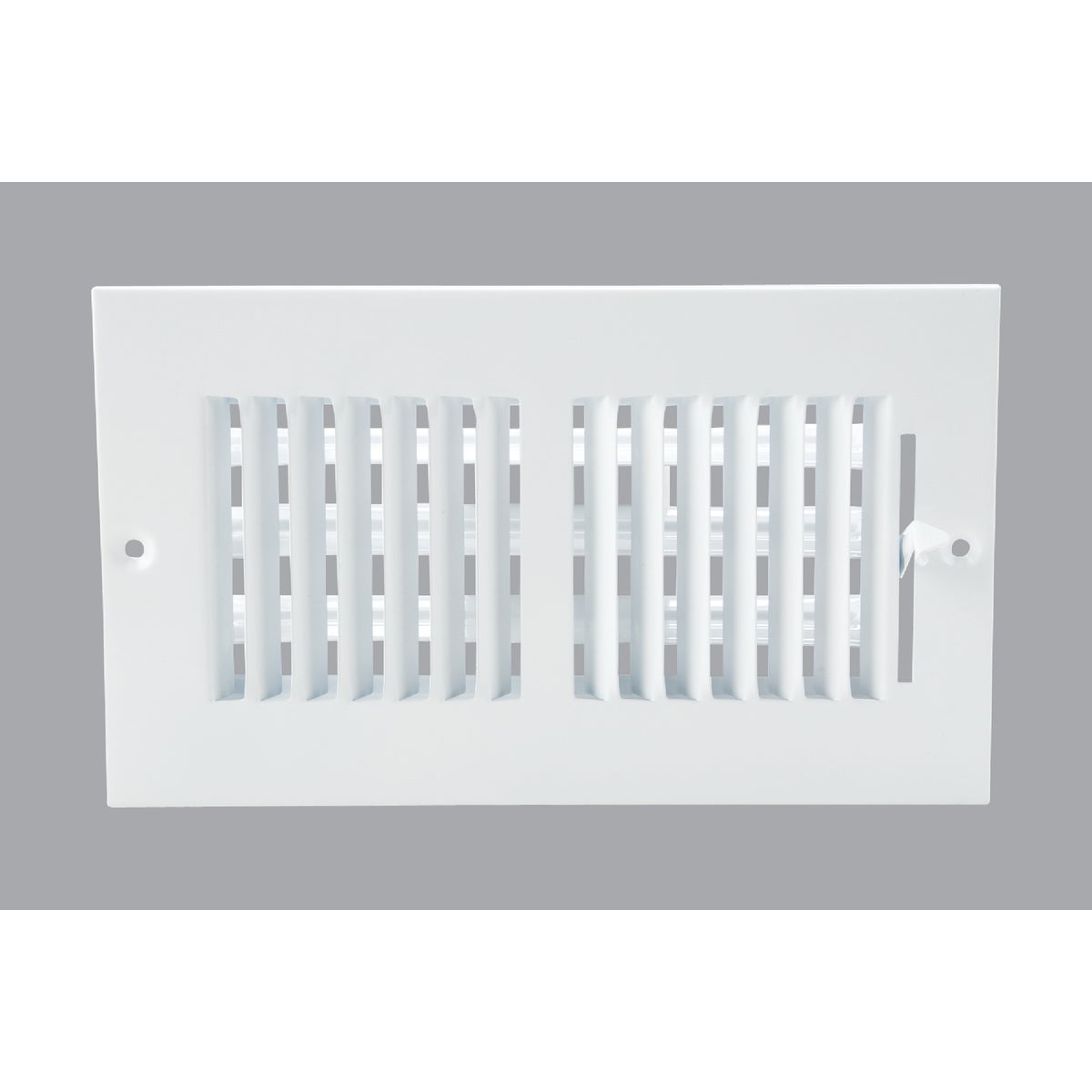 Home Impressions White Steel 5.75 In. Wall Register