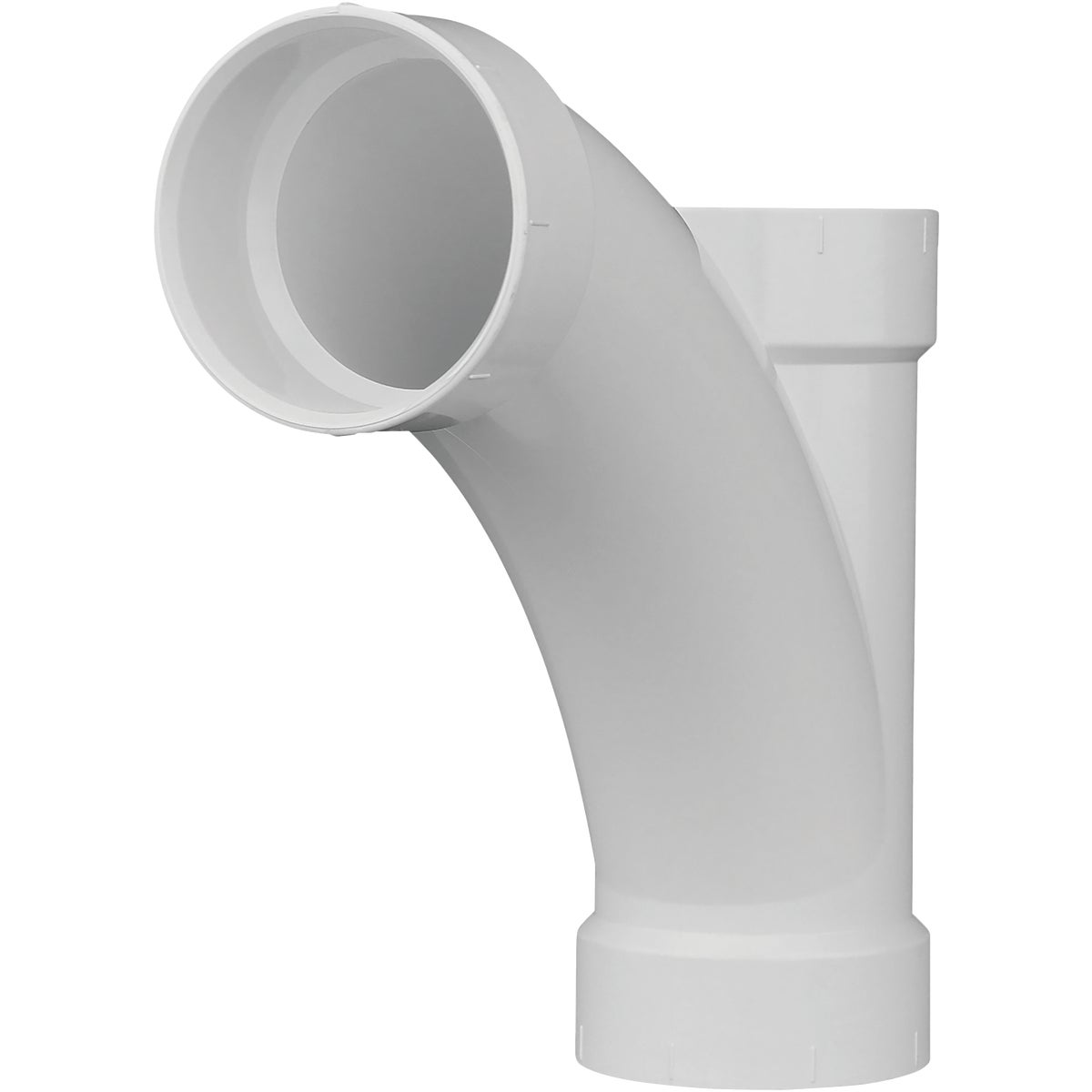 4″ PVC-DWV COMB TEE-WYE