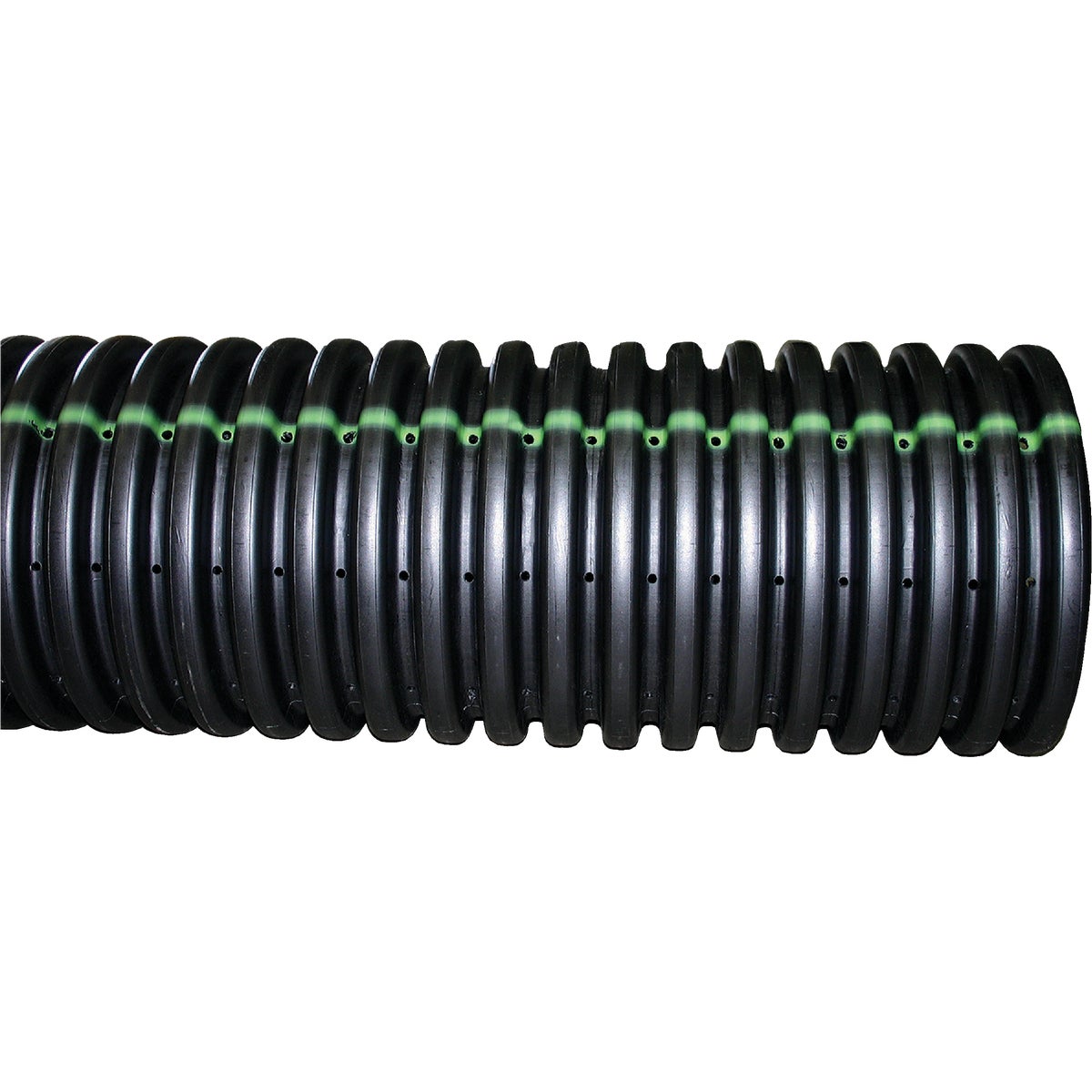 Advanced Drainage Systems 3 In. X 10 Ft. Polyethylene Corrugated Perforated Pipe