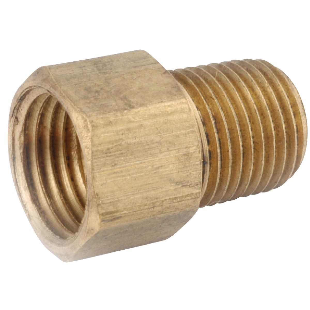 Anderson Metals 3/16 In. x 1/8 In. Brass Inverted Flare Connector