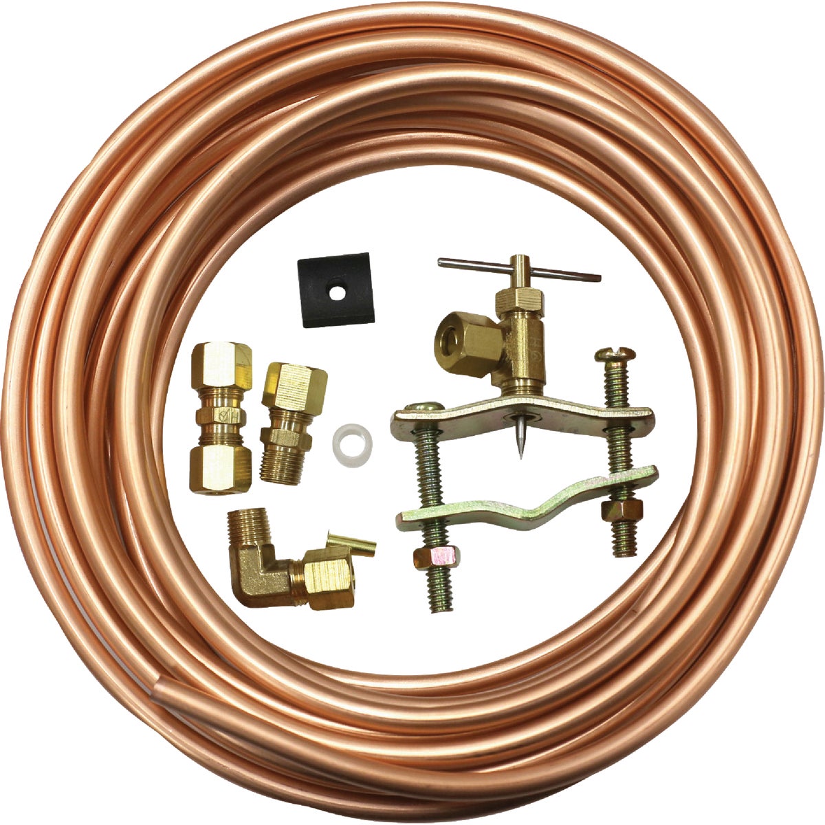 Lasco 20 Ft. x 1/4 In. Copper Tubbing Ice Maker Installation Kit