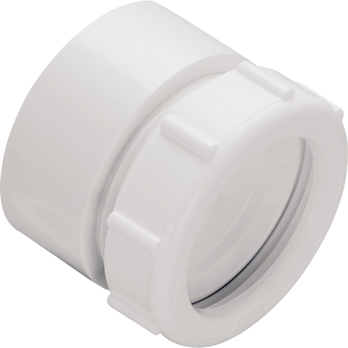 Do it 1-1/2 In. x 1-1/2 In. White Plastic Waste Adapter