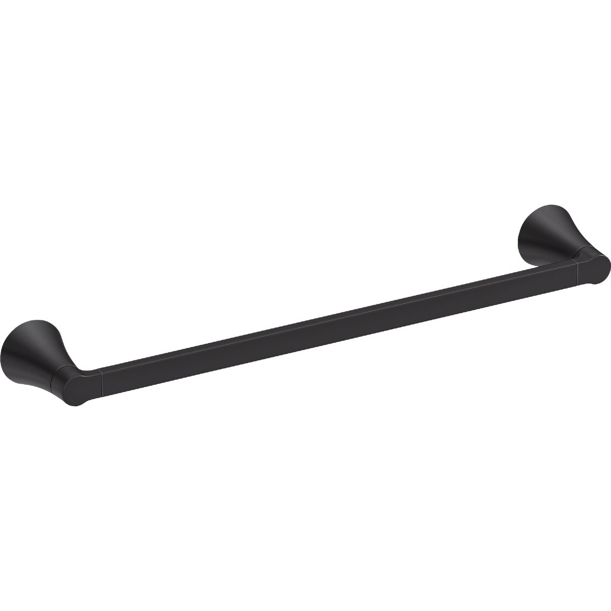 Moen Mikah 24 In. Matte Black Towel Bar