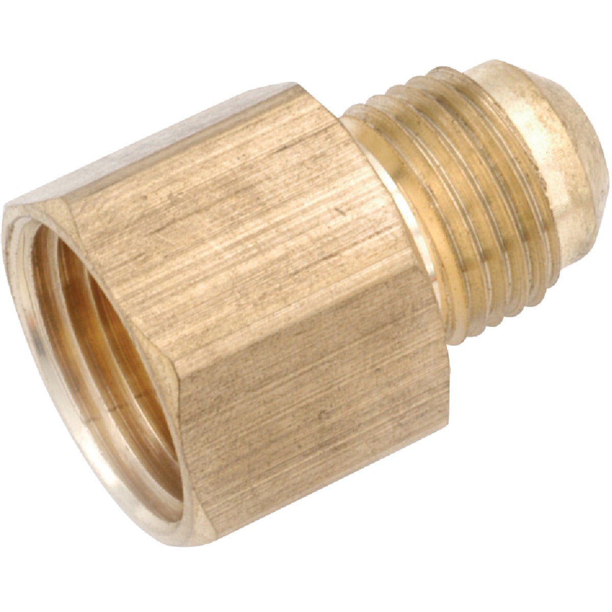Anderson Metals 3/8 In. x 1/4 In. Brass Low Lead Female Flare Connector