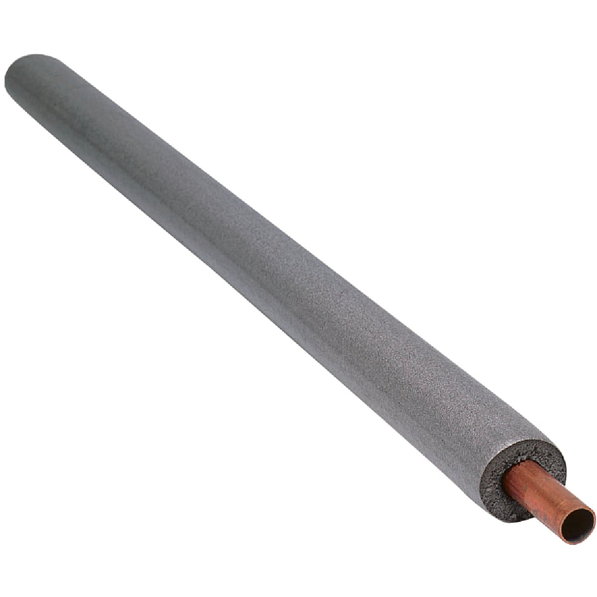 Tundra 1/2 In. Wall Semi-Slit Polyethylene Pipe Insulation Wrap, 1 In. x 6 Ft. Fits Pipe Size 1 In. Copper / 3/4 In. Iron