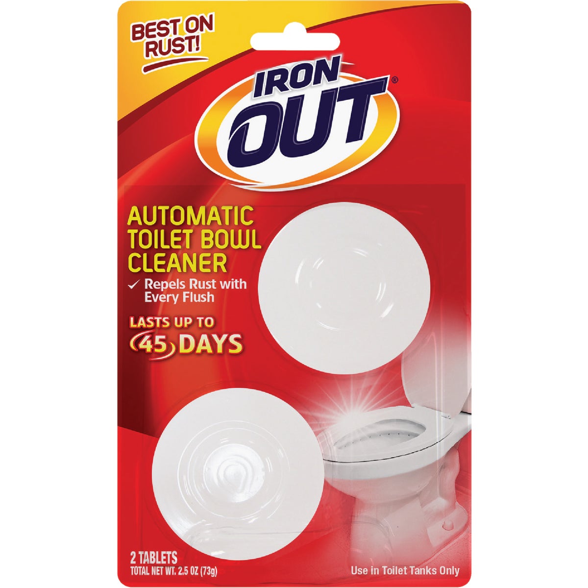 Iron Out Automatic Toilet Bowl Cleaner (2-Pack)