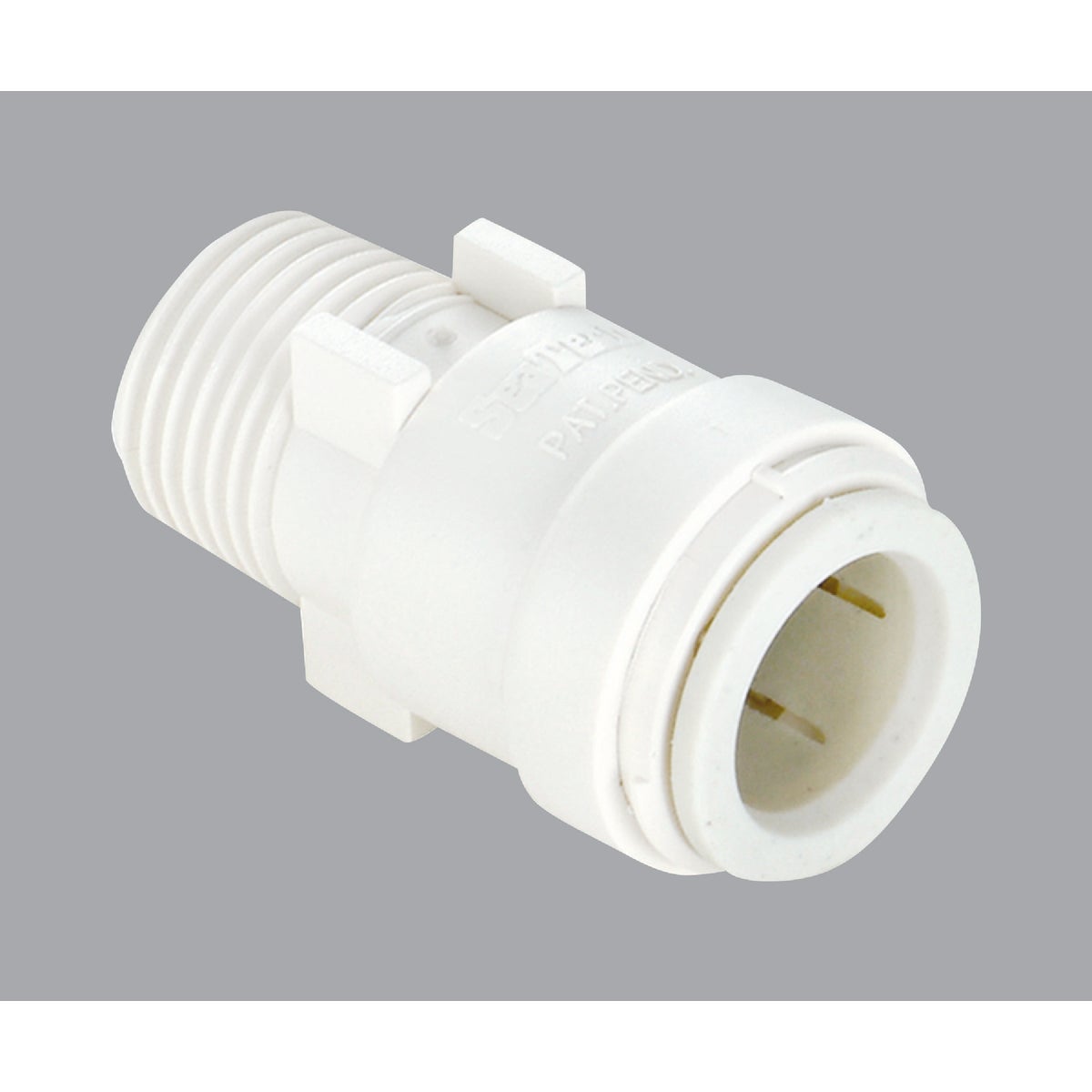 Watts Aqualock 1/2 In. CTS x 3/4 In. MPT Quick Connect Plastic Connector