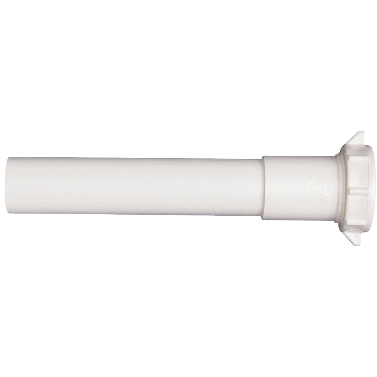 Do it 1-1/4 In. x 12 In. White Plastic Extension Tube