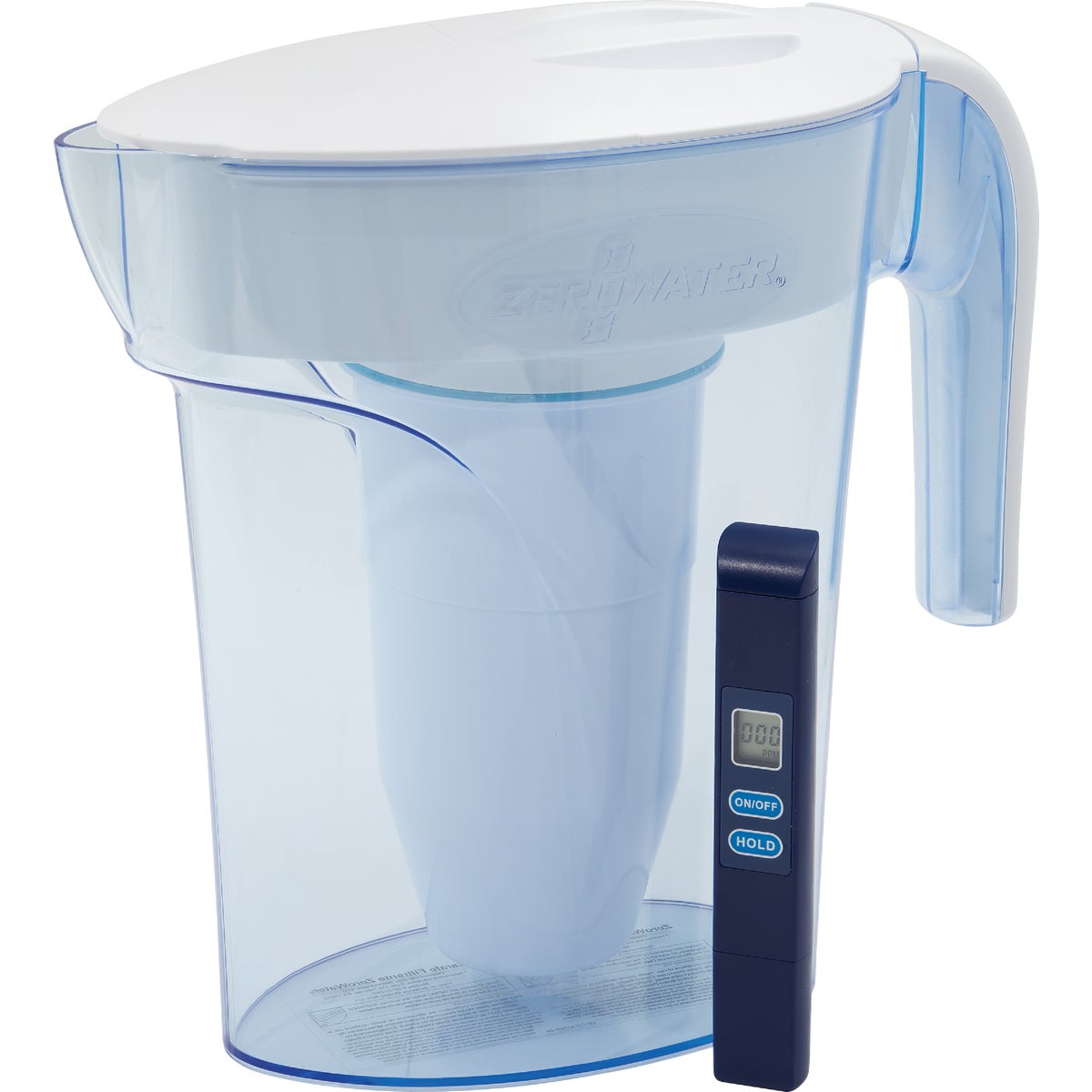 Zero Water 7-Cup Water Filter Pitcher, Blue