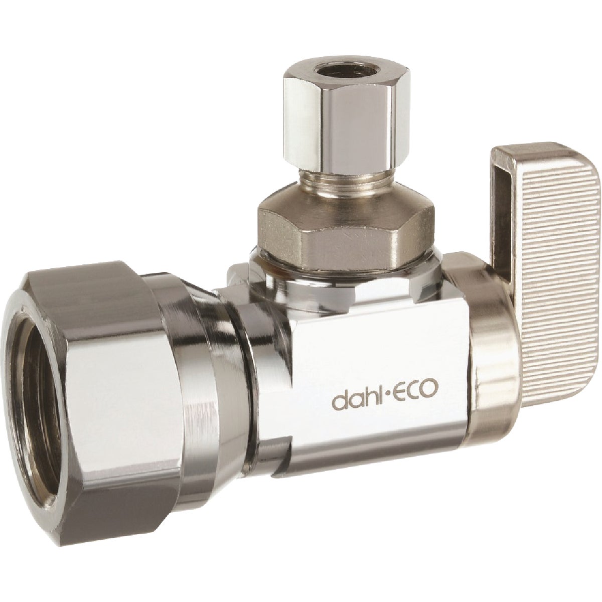 dahl 1/2 In. FIP x 1/4 In. OD Comp Angle Plated Supply Stop
