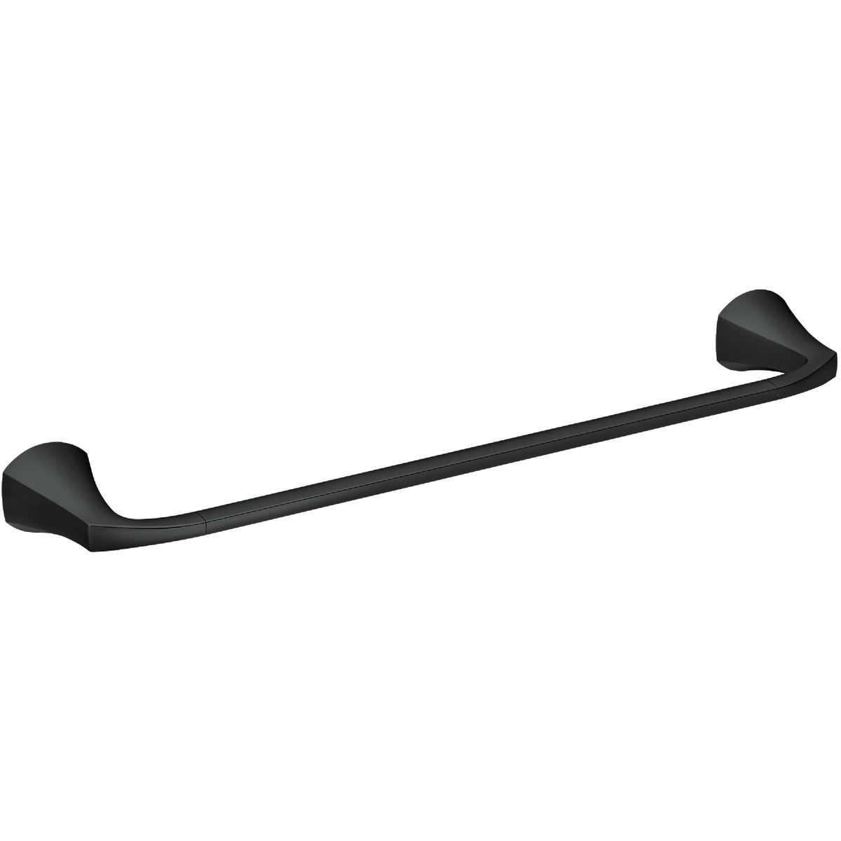 Moen Lindor Matte Black 24 In. Towel Bar