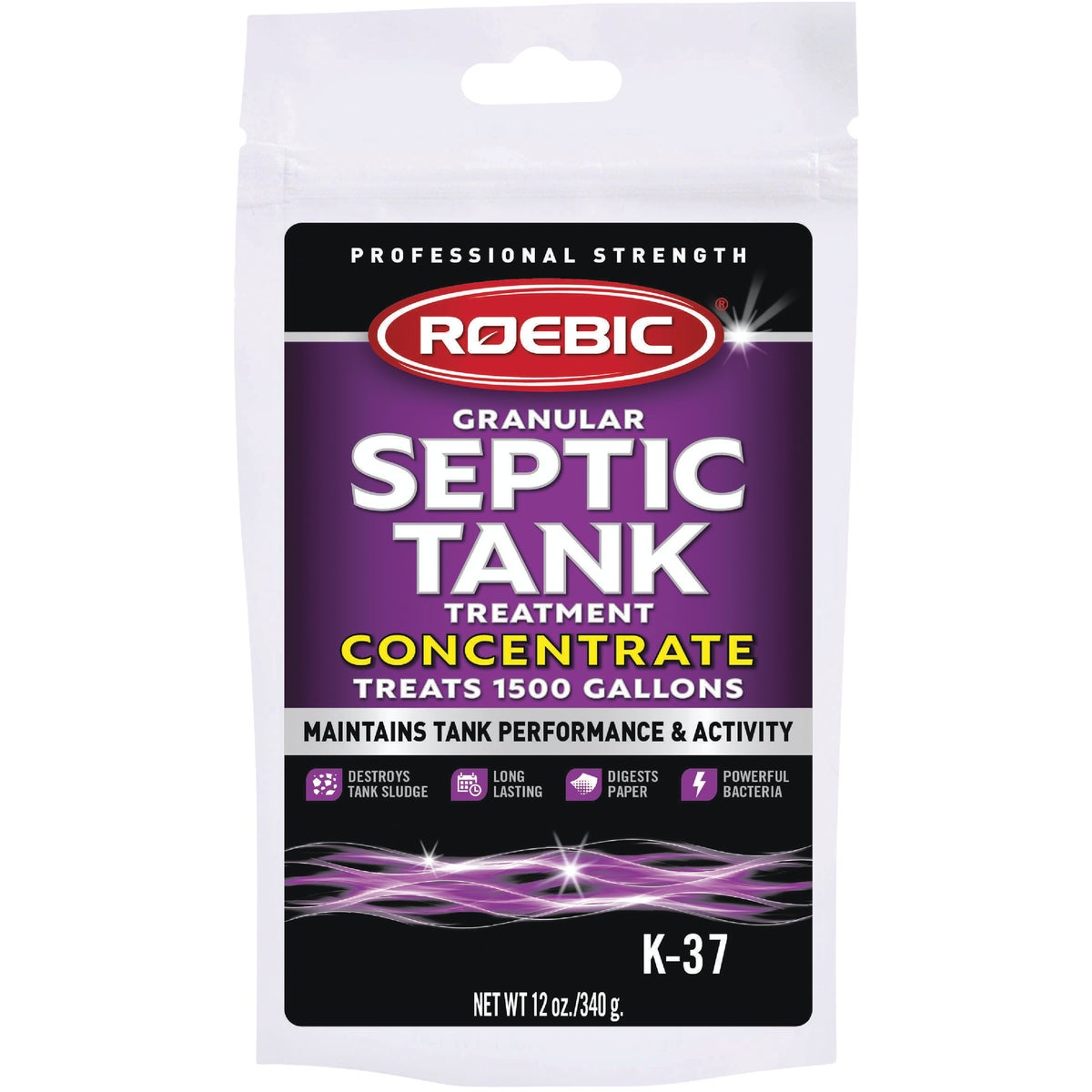 Roebic K-37 12 Oz. Granular Septic Tank Treatment