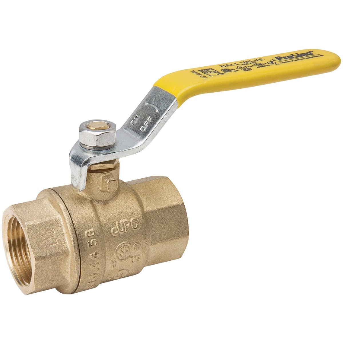 B & K ProLine 1/2 In. FIP Brass Full Port Ball Valve