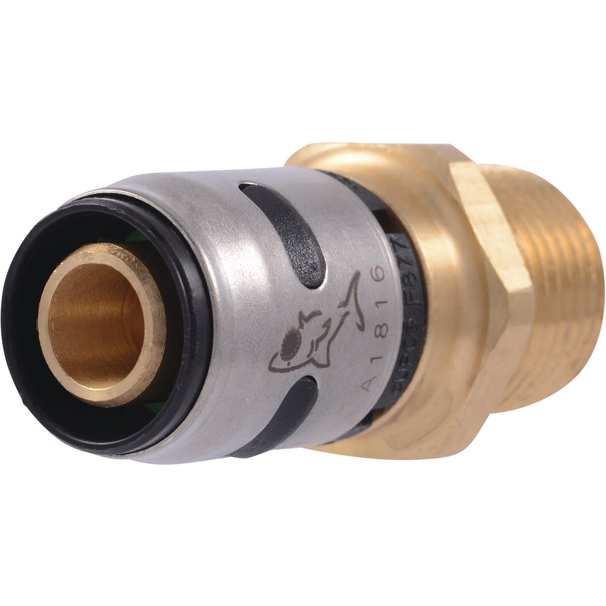 SharkBite EvoPex 1/2 In. x 1/2 In. MPT Push-to-Connect Plastic Connector