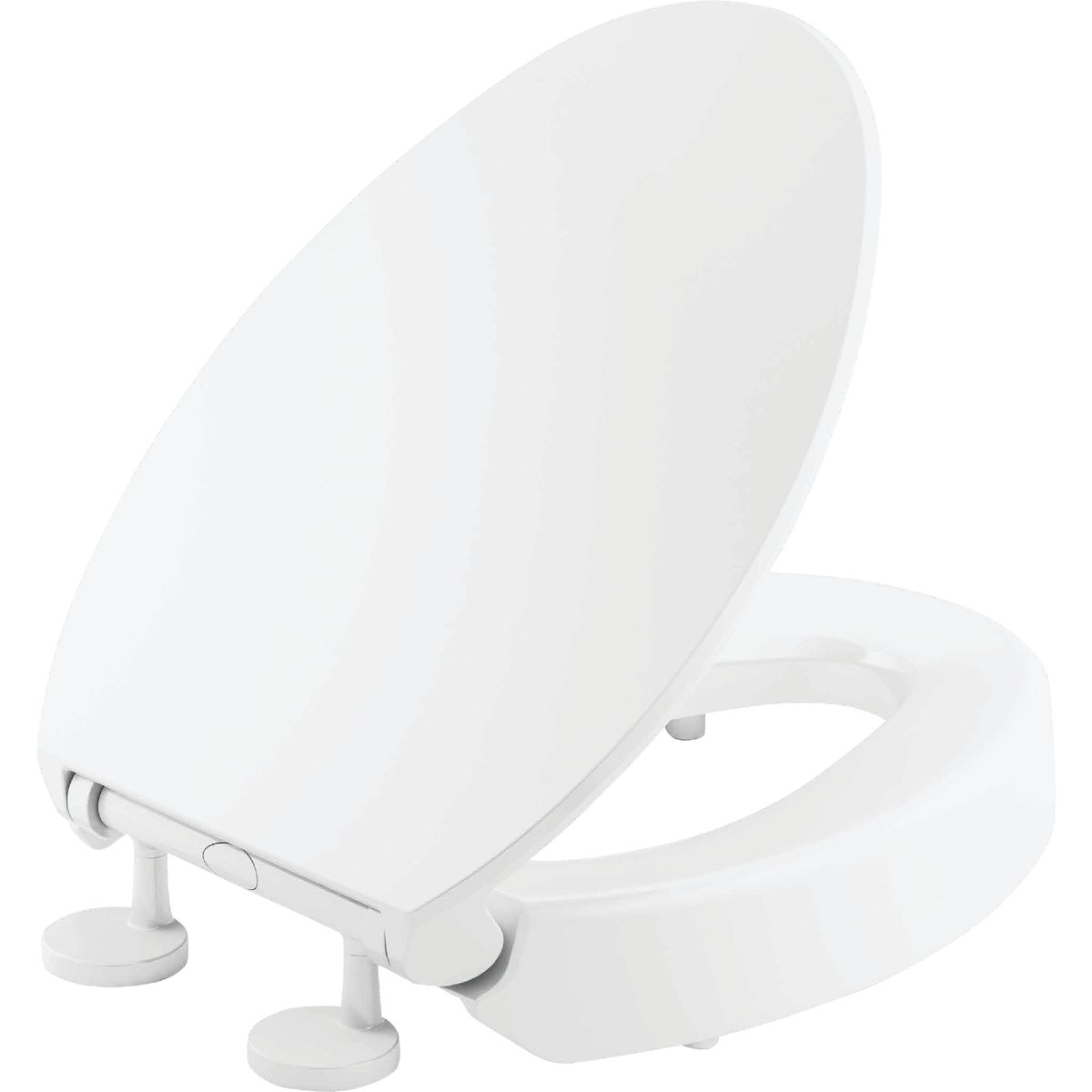 Kohler Hyten Quiet-Close Elevated Elongated Toilet Seat, White