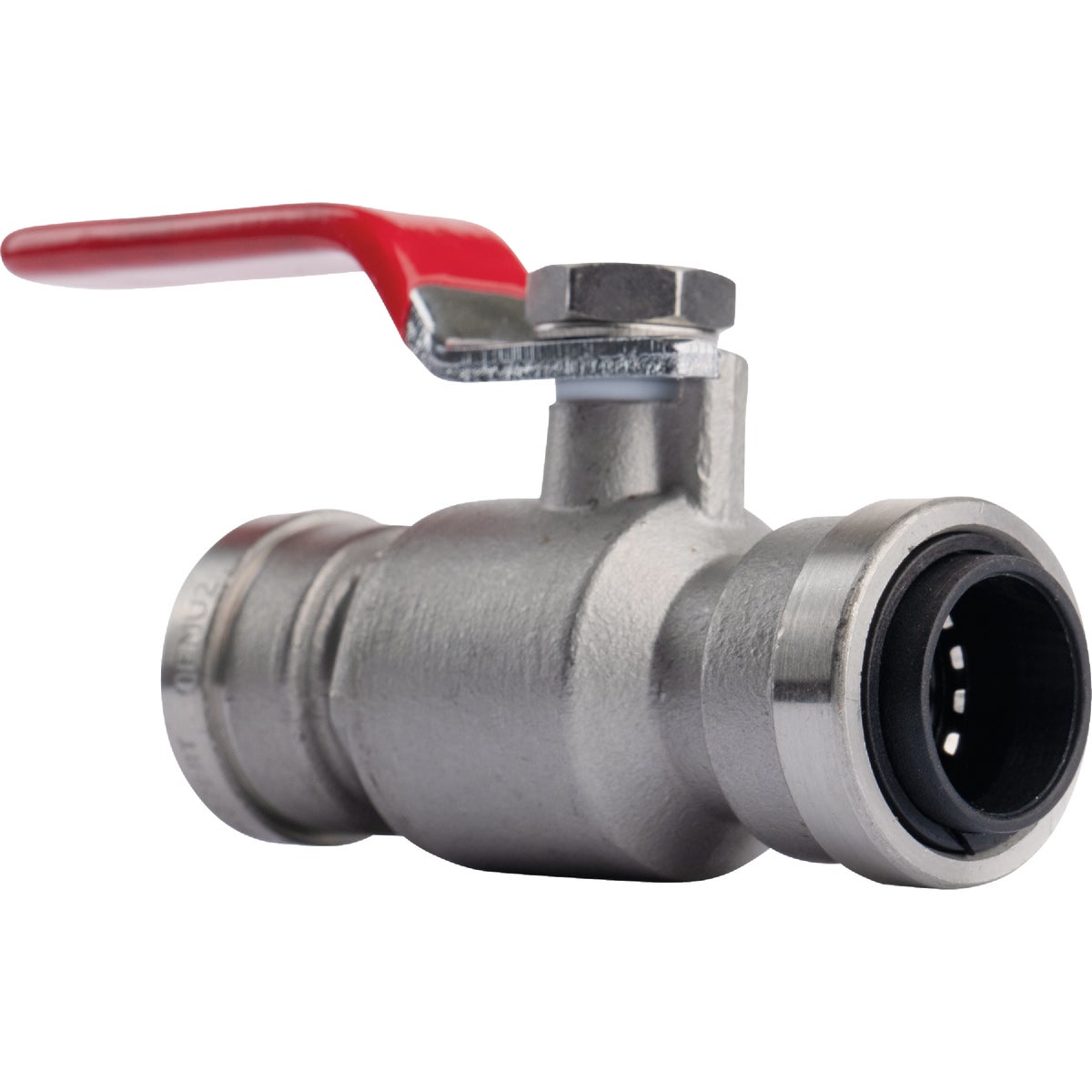 QuickFitting 1/2 In. Push-to-Connect Stainless Steel Full Port Ball Valve