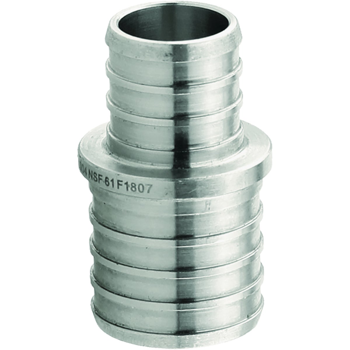 Plumbeeze 1 In. x 3/4 In. Stainless Steel PEX B Coupling