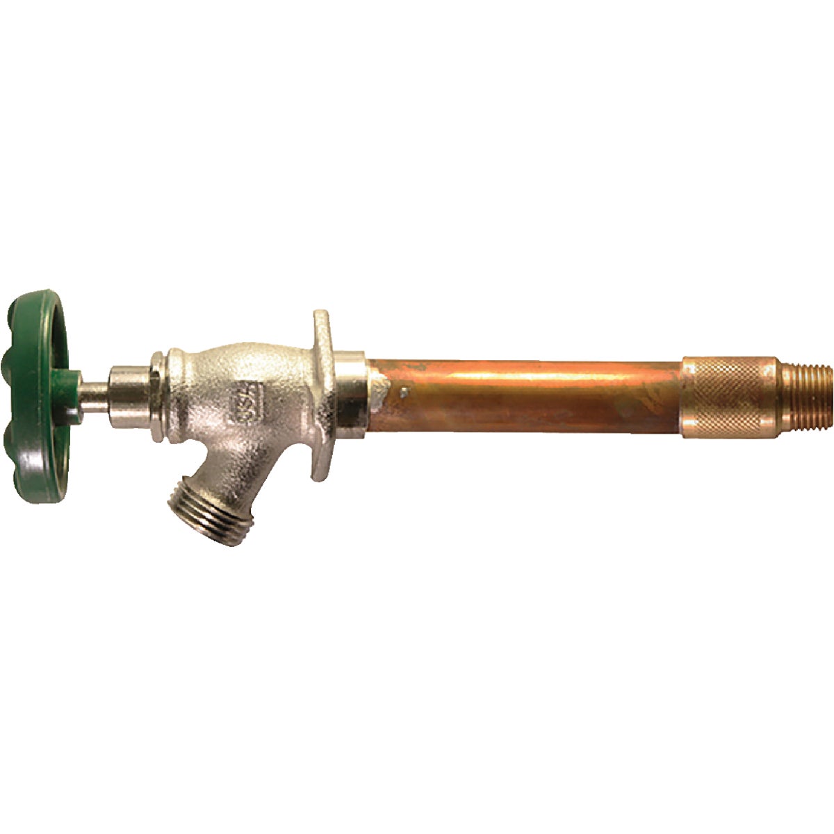 Arrowhead Brass 1/2 In. Copper SWT or 1/2 In. MIP x 8 In. Standard Frost Free Wall Hydrant