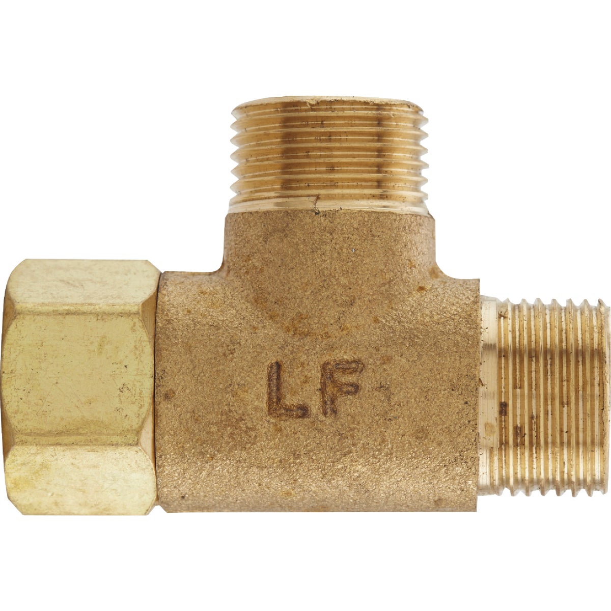 Do it 3/8 In. OD Fem x 3/8 In. OD x 3/8 In. OD Brass Extender Tee