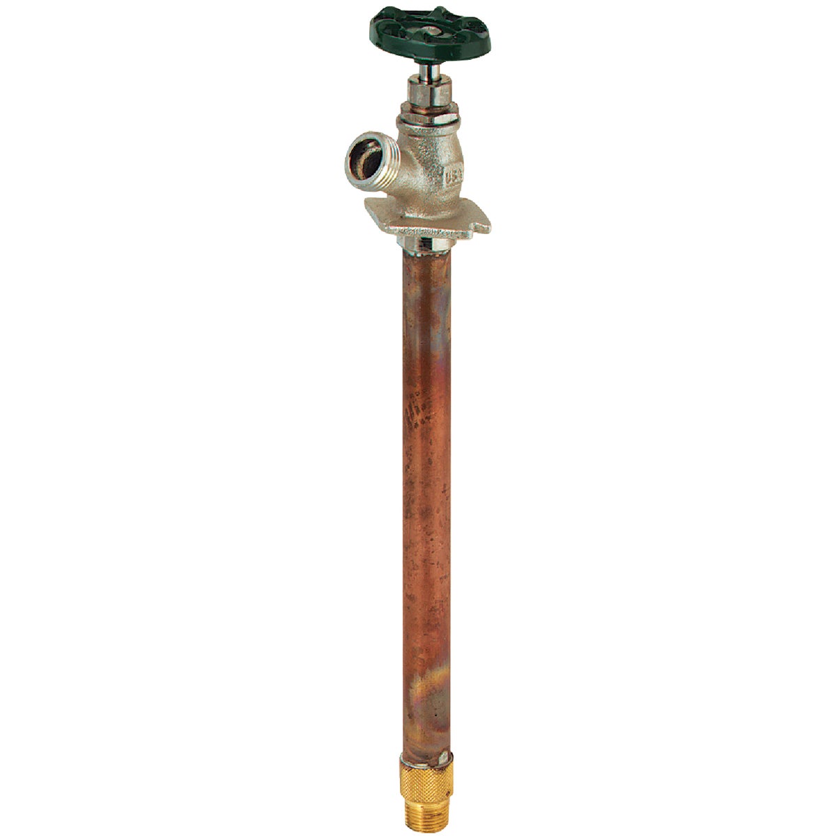 Arrowhead Brass 1/2 In. Copper SWT or 1/2 In. MIP x 10 In. Standard Frost Free Wall Hydrant