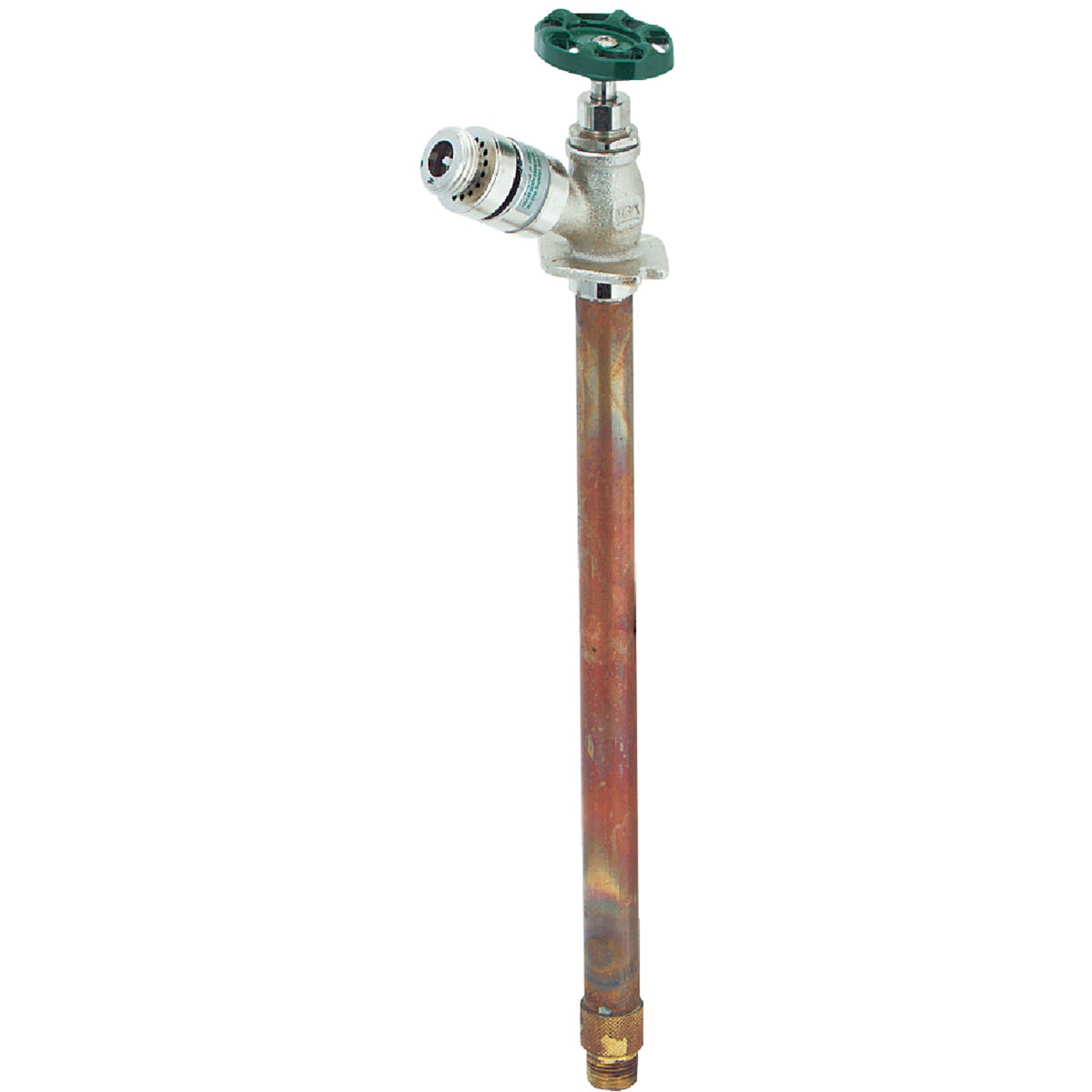 Arrowhead Brass 1/2 In. x 1/2 In. MIP x 3/4 In. HT x 12 In. Anti-Siphon Frost Free Wall Hydrant