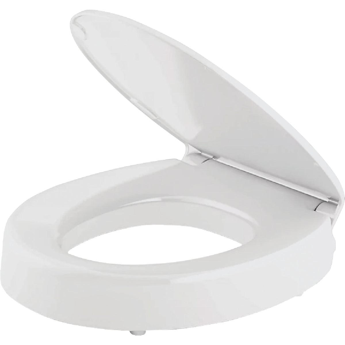 Kohler Hyten Quiet-Close Elevated Round Toilet Seat, White