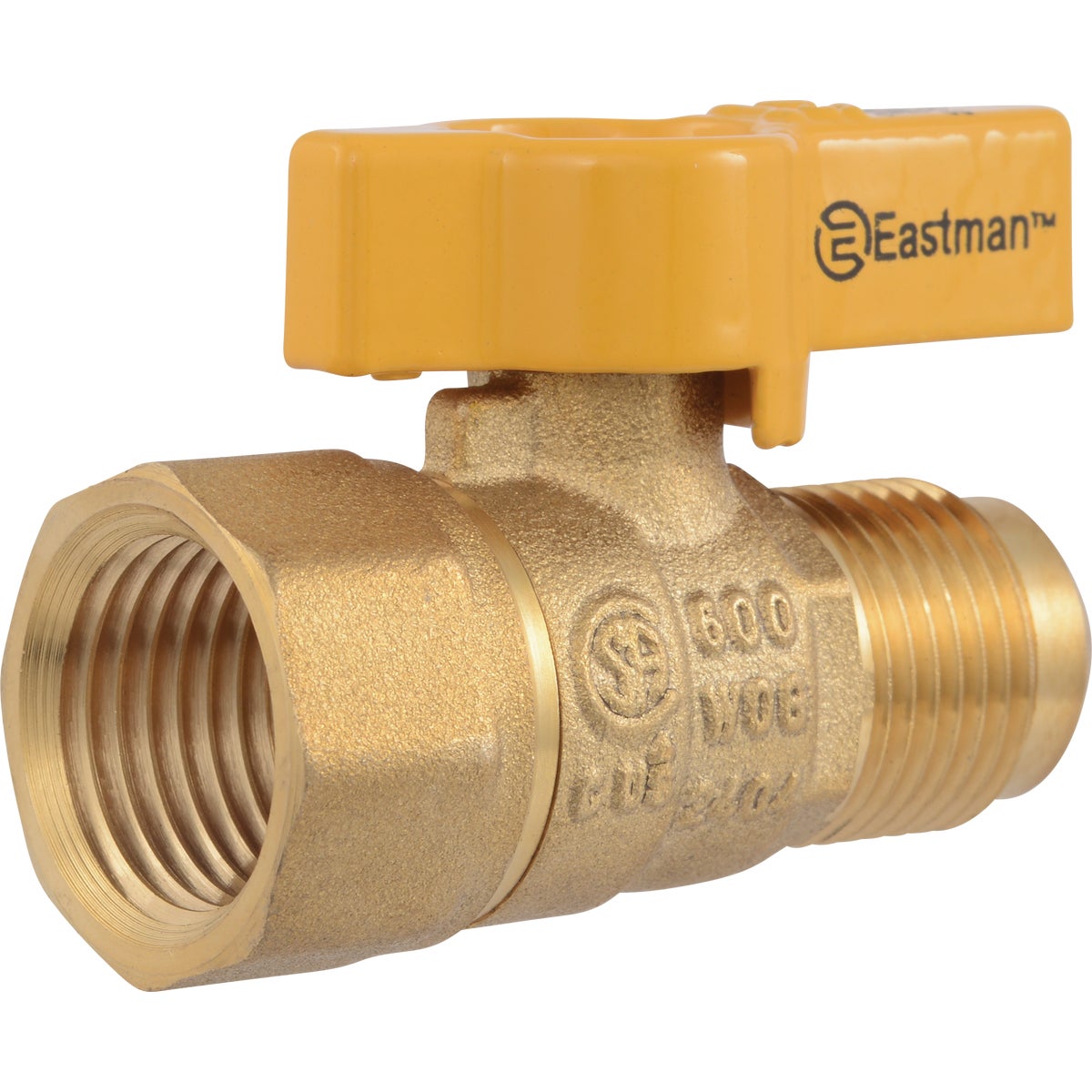 Eastman 1/2 In. OD Male Flare x 1/2 In. FIP Gas Valve