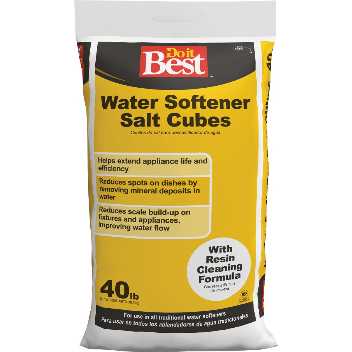 Do it Best 40 Lb. Water Softener Salt Cubes