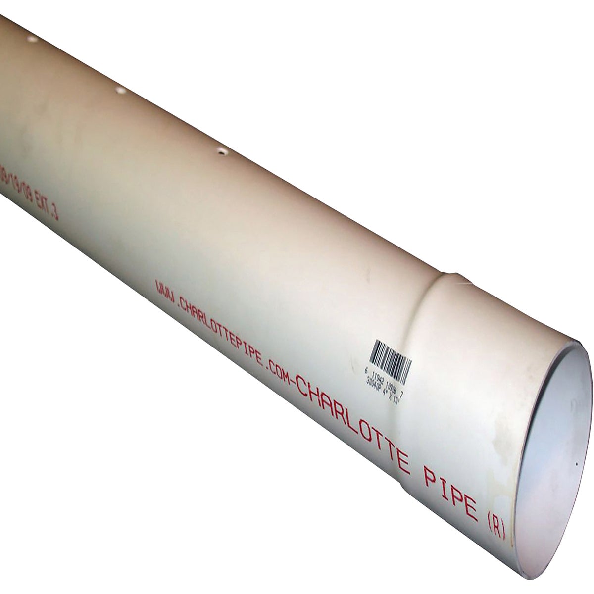 3″X10′ D&S PERF PVC PIPE