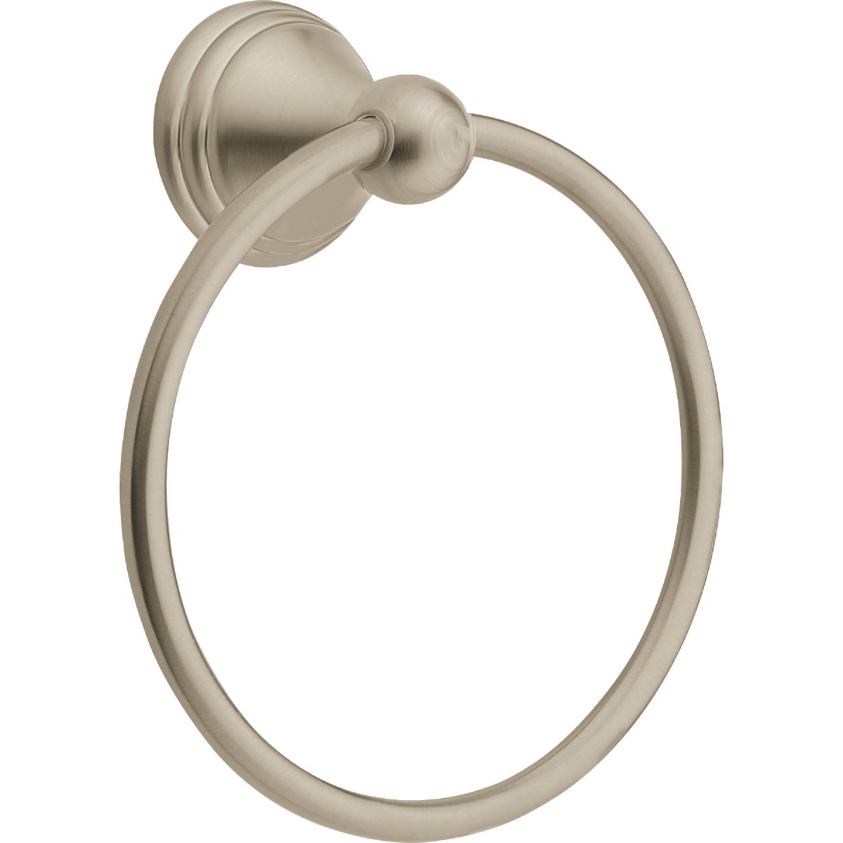 Moen Preston Brushed Nickel 6.25 In. Towel Ring