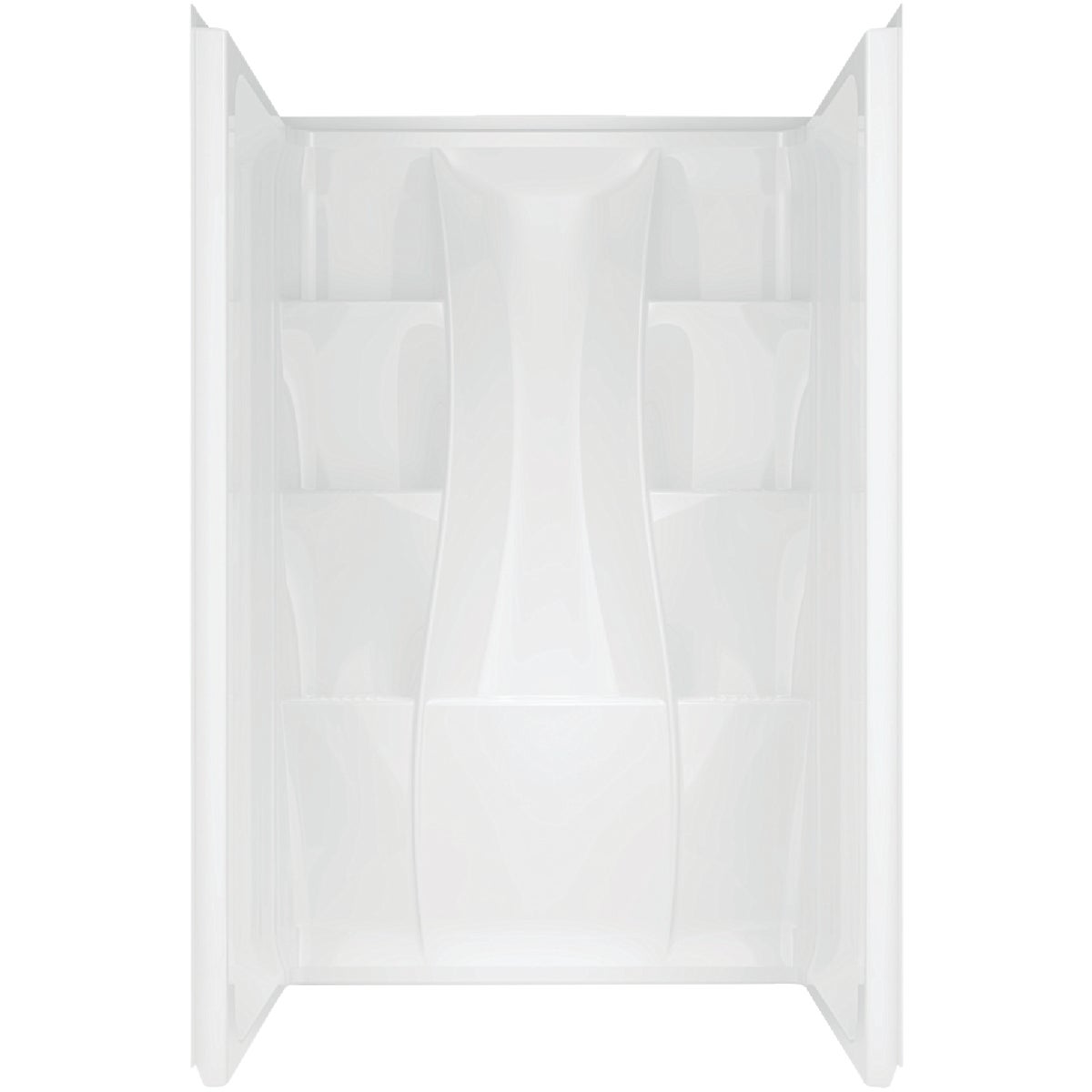 48″X34″ WHT SHWR WALLSET