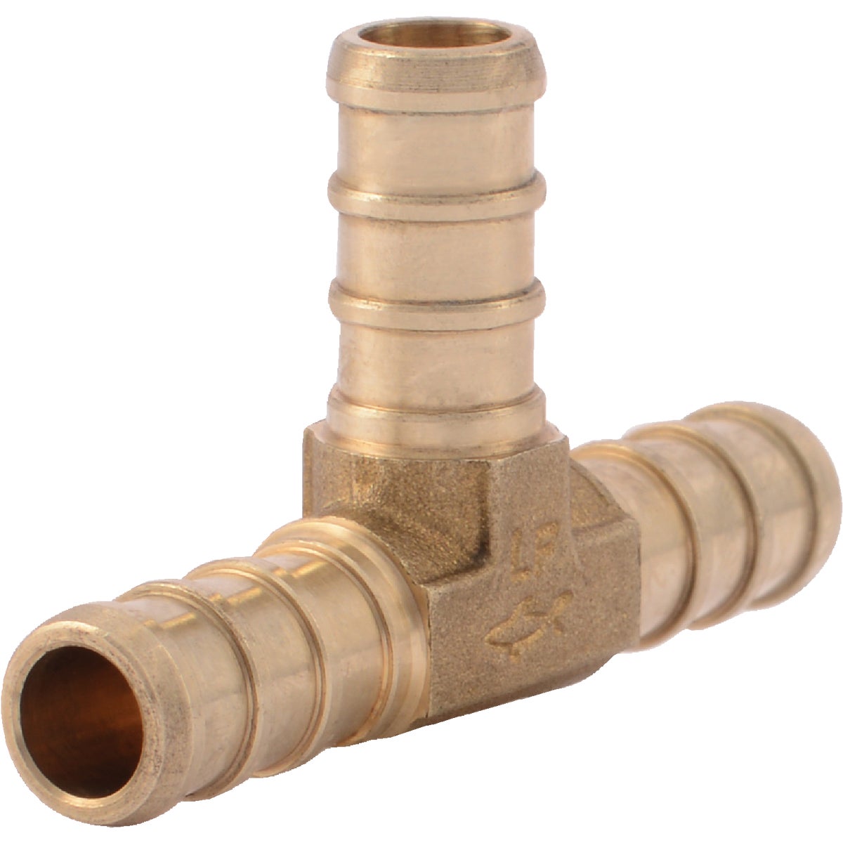 3/8″CF BRASS PEX TEE