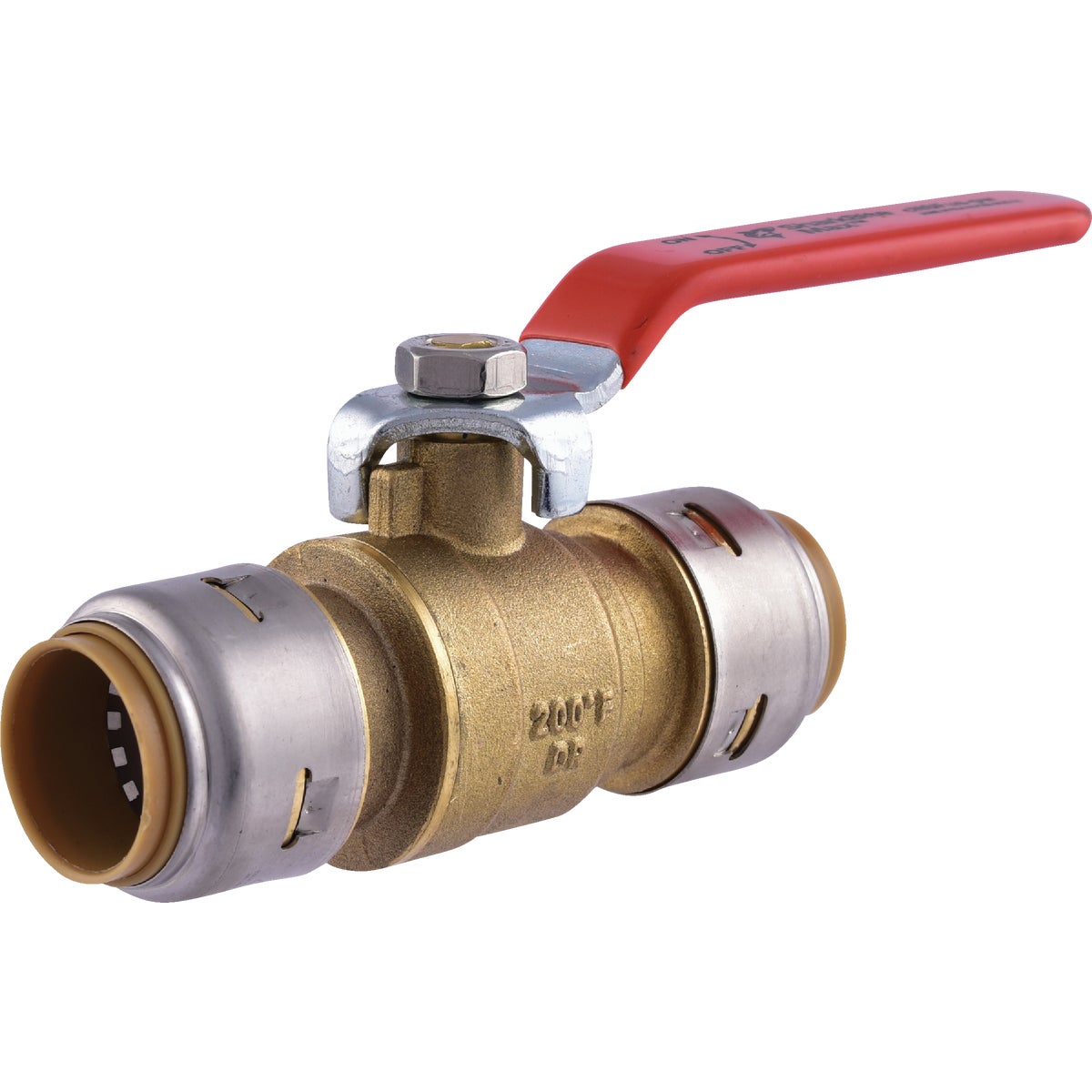 SharkBite 3/4 In. Brass Push-Fit Ball Valve