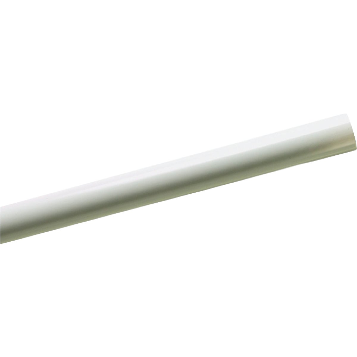 WHITE SHOWER ROD COVER