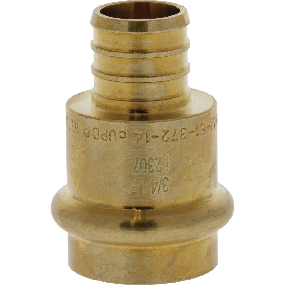 Nibco 3/4 In. Press x F1807 LF BR PEX Transition Fitting