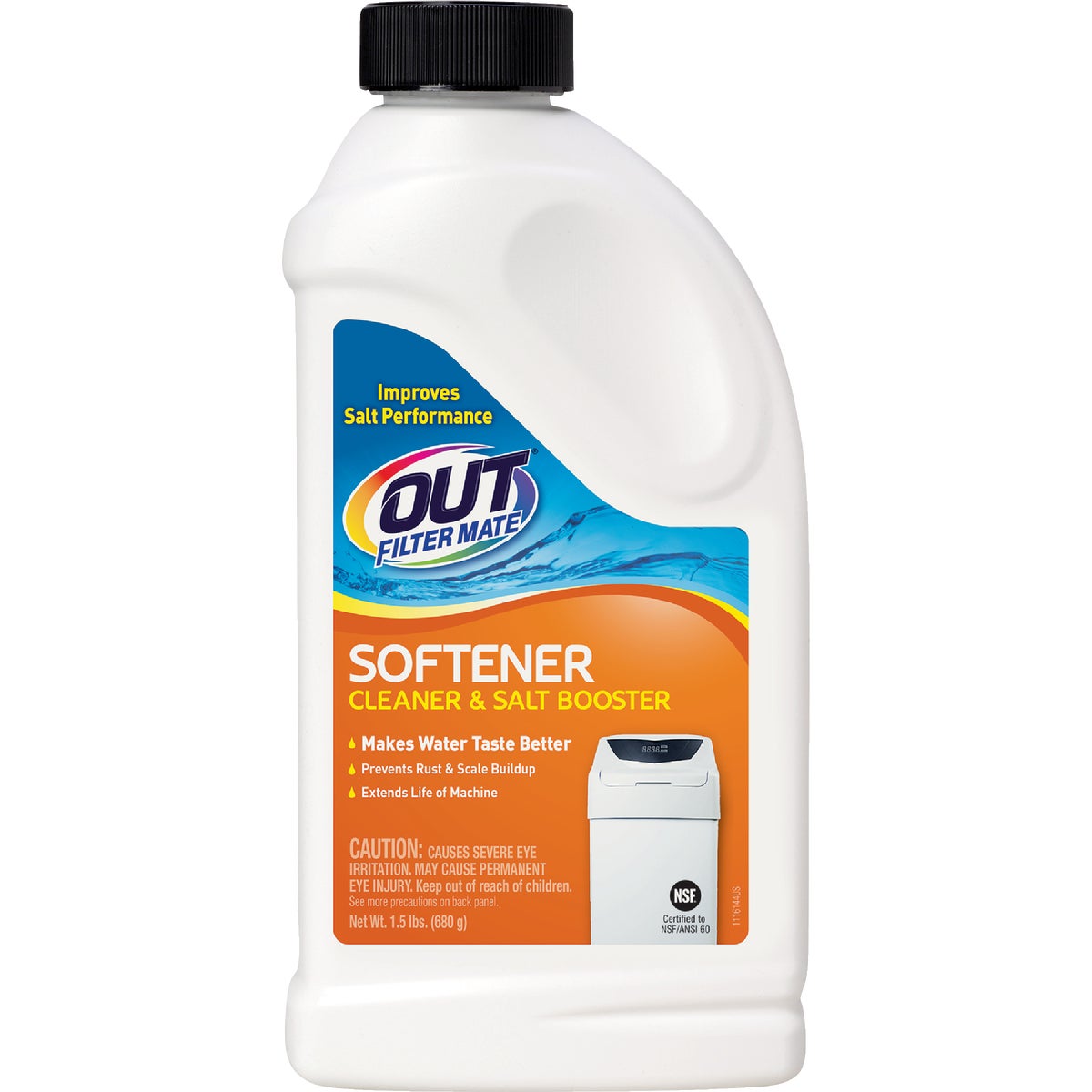 OUT Filter-Mate 1-1/2 Lb. Powder Water Softener Cleaner and Salt Booster