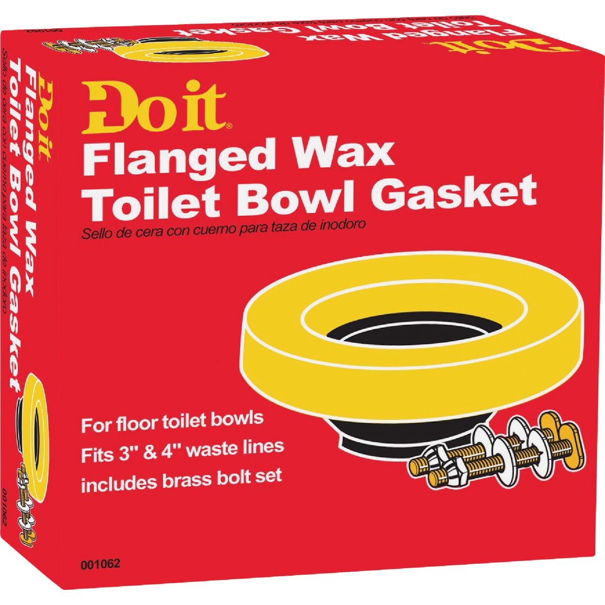 Do it No Seep Flanged Wax Toilet Bowl Gasket