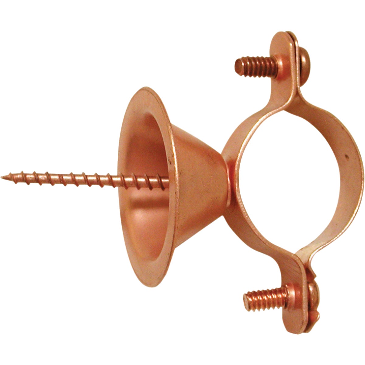 Jones Stephens Bell Type 1 In. Copper-Coated Steel Pipe Hanger
